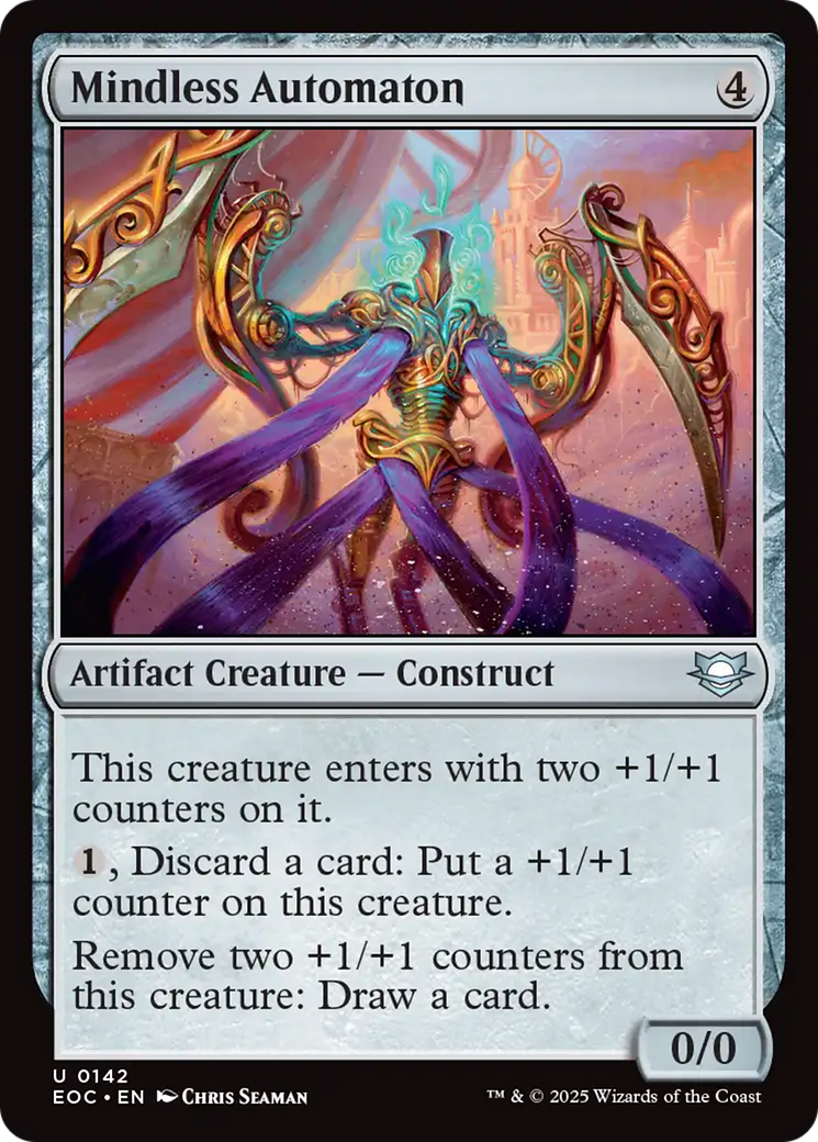 Mindless Automaton [Edge of Eternities Commander] - Magic: The Gathering - Card Brawlers | Quebec | Canada |
