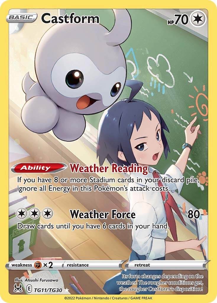 Castform (TG11/TG30) [Sword & Shield: Lost Origin] - Pokémon - Card Brawlers | Quebec | Canada |