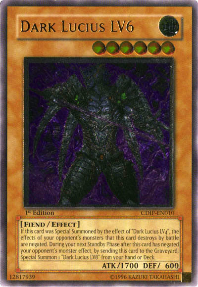 Dark Lucius LV6 [CDIP-EN010] Ultimate Rare - Yu-Gi-Oh! - Card Brawlers | Quebec | Canada |