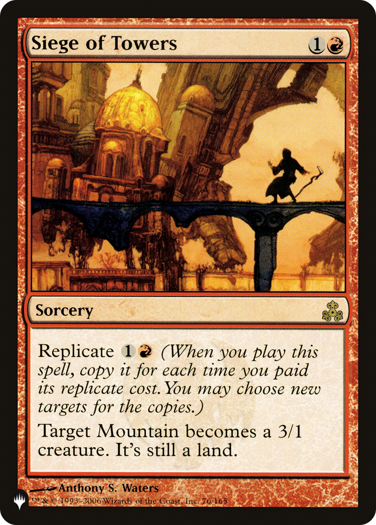 Siege of Towers [The List] - Magic: The Gathering - Card Brawlers | Quebec | Canada |