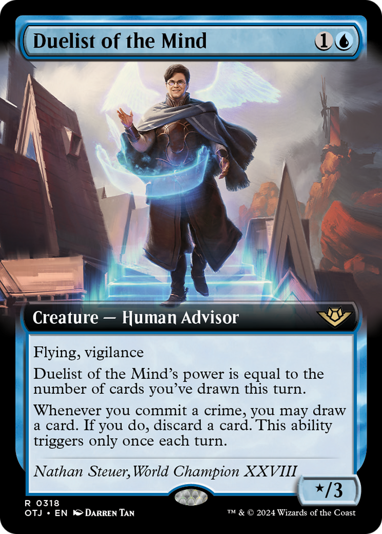 Duelist of the Mind (Extended Art) [Outlaws of Thunder Junction] - Magic: The Gathering - Card Brawlers | Quebec | Canada |