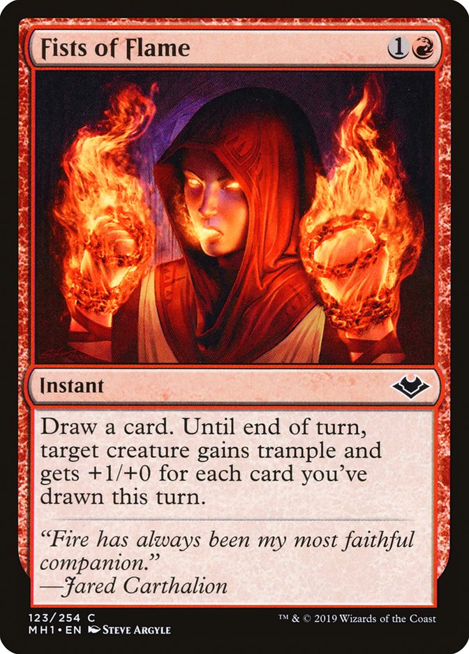 Fists of Flame [Modern Horizons] - Magic: The Gathering - Card Brawlers | Quebec | Canada |