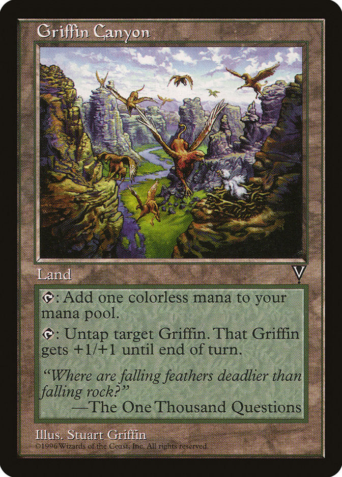 Griffin Canyon [Visions] - Magic: The Gathering - Card Brawlers | Quebec | Canada |