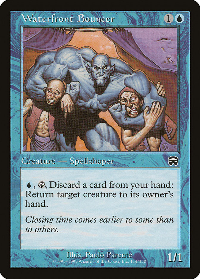 Waterfront Bouncer [Mercadian Masques] - Magic: The Gathering - Card Brawlers | Quebec | Canada |