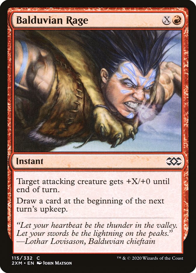 Balduvian Rage [Double Masters] - Magic: The Gathering - Card Brawlers | Quebec | Canada |