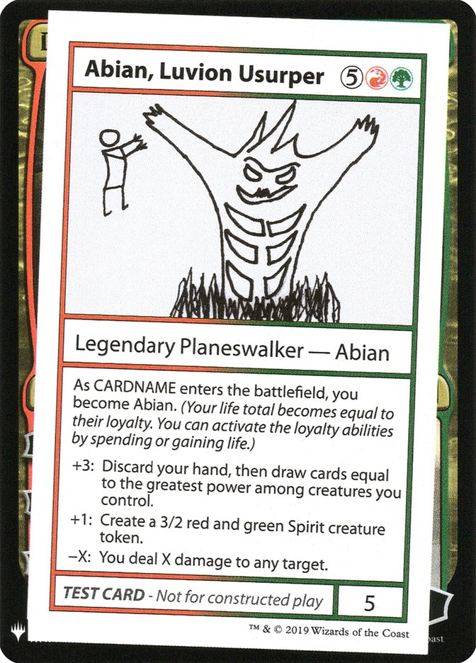 Abian, Luvion Usurper [Mystery Booster Playtest Cards] - Magic: The Gathering - Card Brawlers | Quebec | Canada |