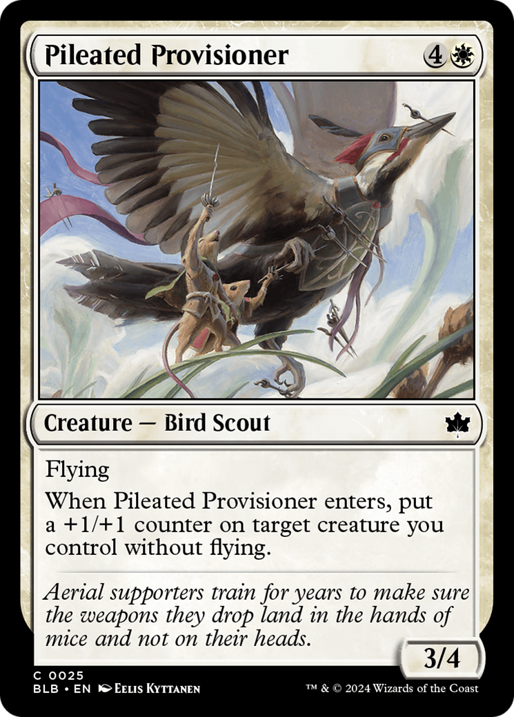 Pileated Provisioner [Bloomburrow] - Magic: The Gathering - Card Brawlers | Quebec | Canada |