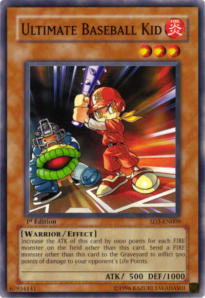 Ultimate Baseball Kid [SD3-EN009] Common - Yu-Gi-Oh! - Card Brawlers | Quebec | Canada |