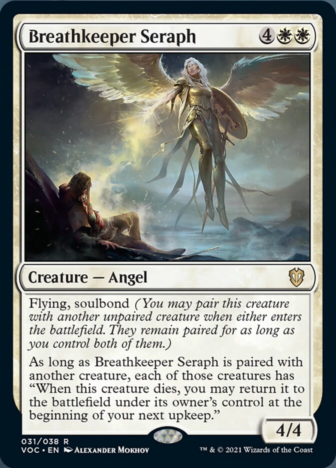 Breathkeeper Seraph [Innistrad: Crimson Vow Commander] - Magic: The Gathering - Card Brawlers | Quebec | Canada |