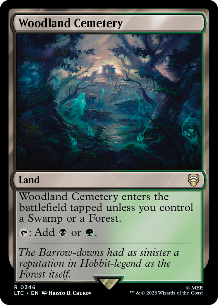 Woodland Cemetery [The Lord of the Rings: Tales of Middle-Earth Commander] - Magic: The Gathering - Card Brawlers | Quebec | Canada |