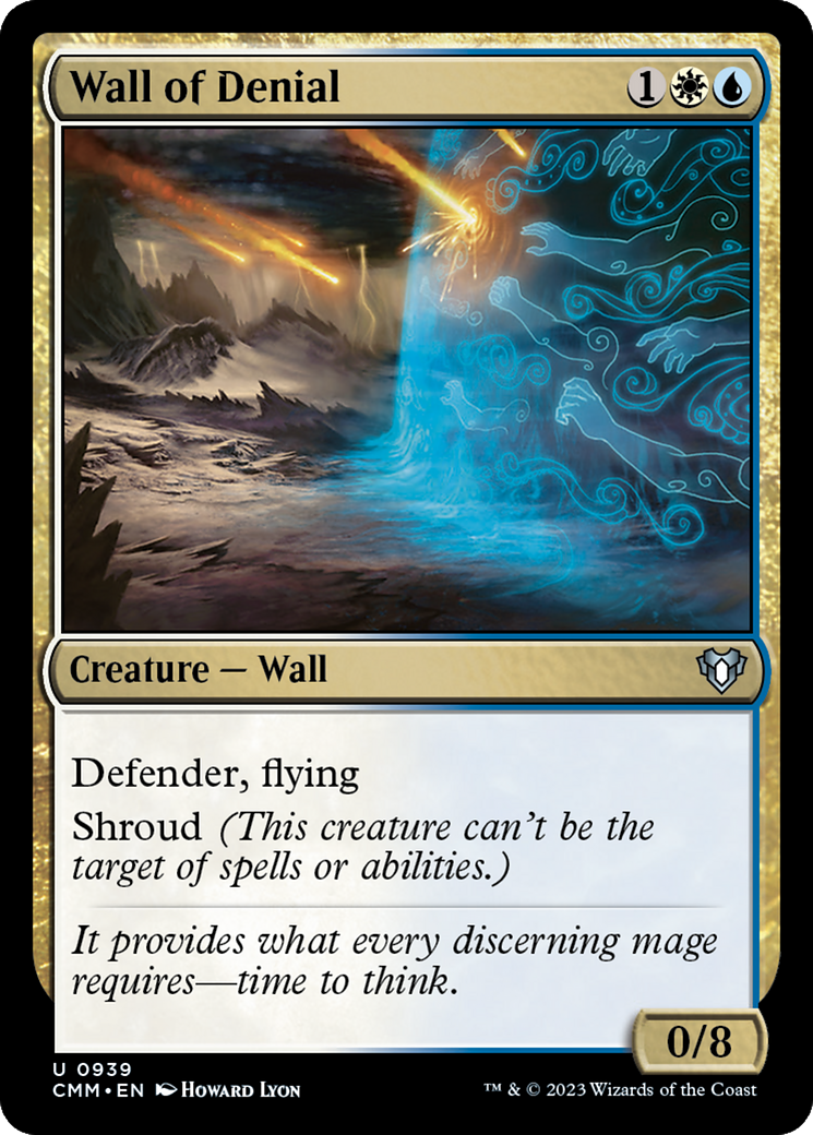 Wall of Denial [Commander Masters] - Magic: The Gathering - Card Brawlers | Quebec | Canada |