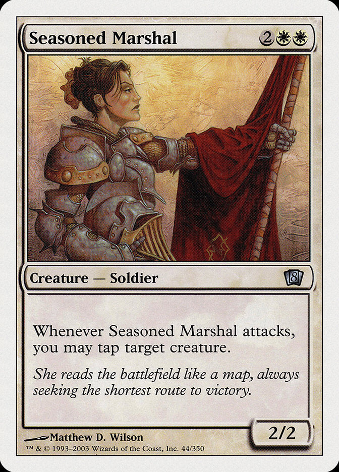 Seasoned Marshal [Eighth Edition] - Magic: The Gathering - Card Brawlers | Quebec | Canada |
