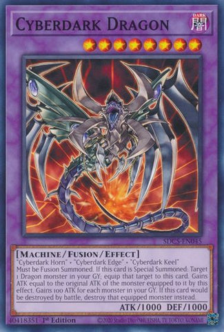 Cyberdark Dragon [SDCS-EN045] Common - Yu-Gi-Oh! - Card Brawlers | Quebec | Canada |