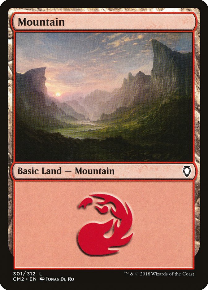 Mountain (301) [Commander Anthology Volume II] - Magic: The Gathering - Card Brawlers | Quebec | Canada |