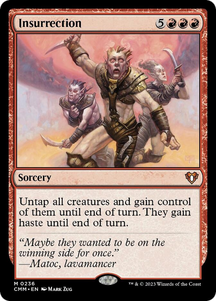 Insurrection [Commander Masters] - Magic: The Gathering - Card Brawlers | Quebec | Canada |