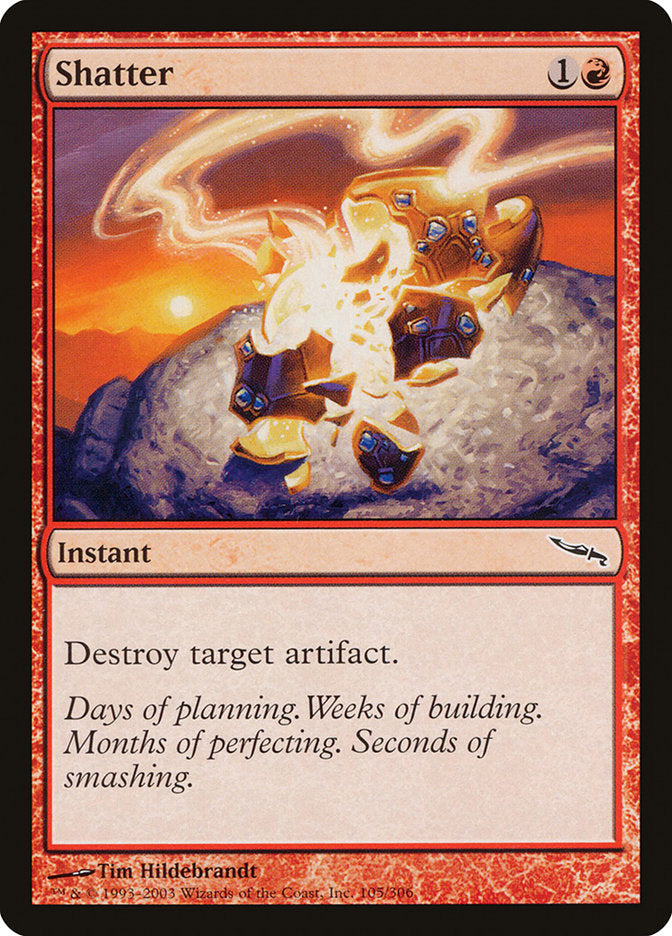 Shatter [Mirrodin] - Magic: The Gathering - Card Brawlers | Quebec | Canada |
