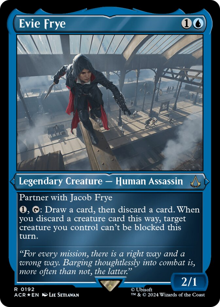 Evie Frye (Foil Etched) [Assassin's Creed] - Magic: The Gathering - Card Brawlers | Quebec | Canada |