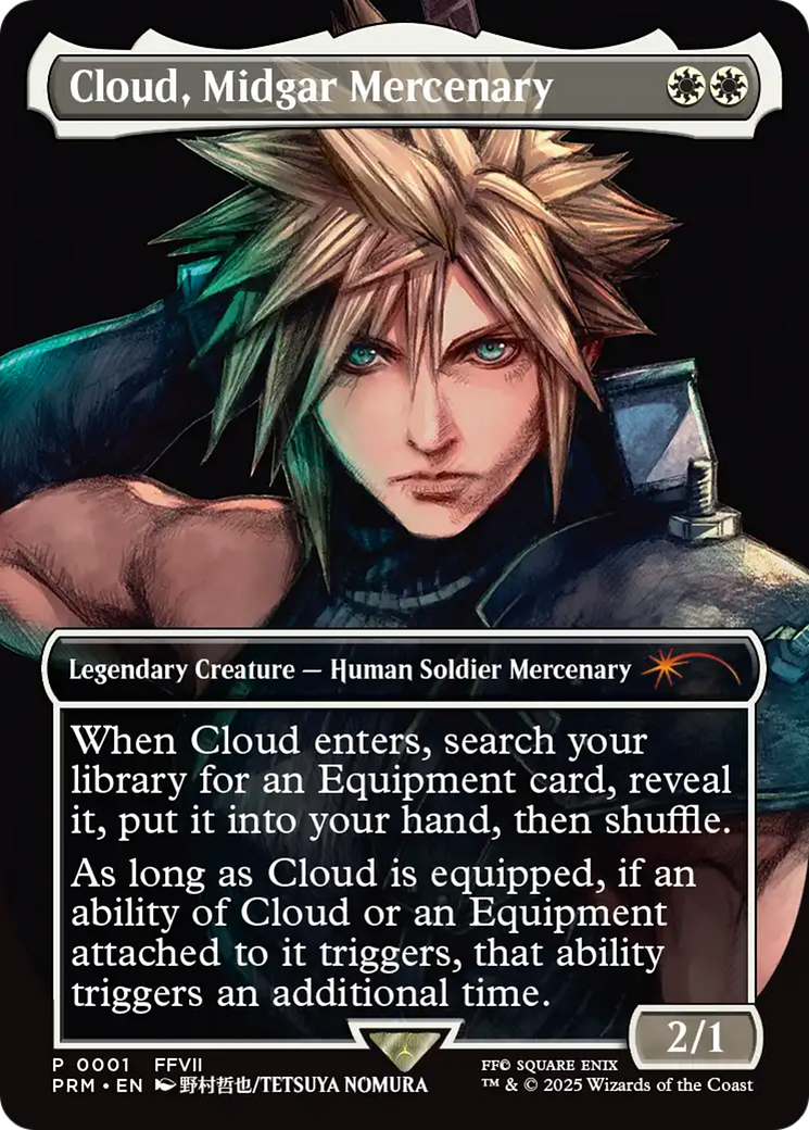 Cloud, Midgar Mercenary [Pro Tour Promos] - Magic: The Gathering - Card Brawlers | Quebec | Canada |