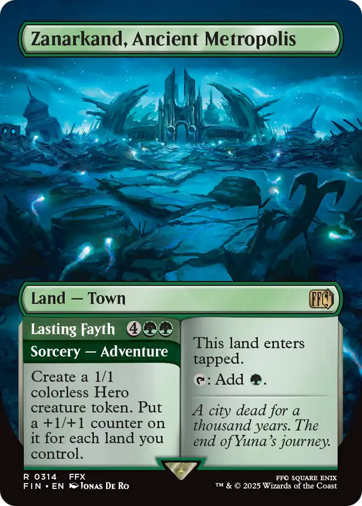 Zanarkand, Ancient Metropolis (Borderless) [FINAL FANTASY] - Magic: The Gathering - Card Brawlers | Quebec | Canada |