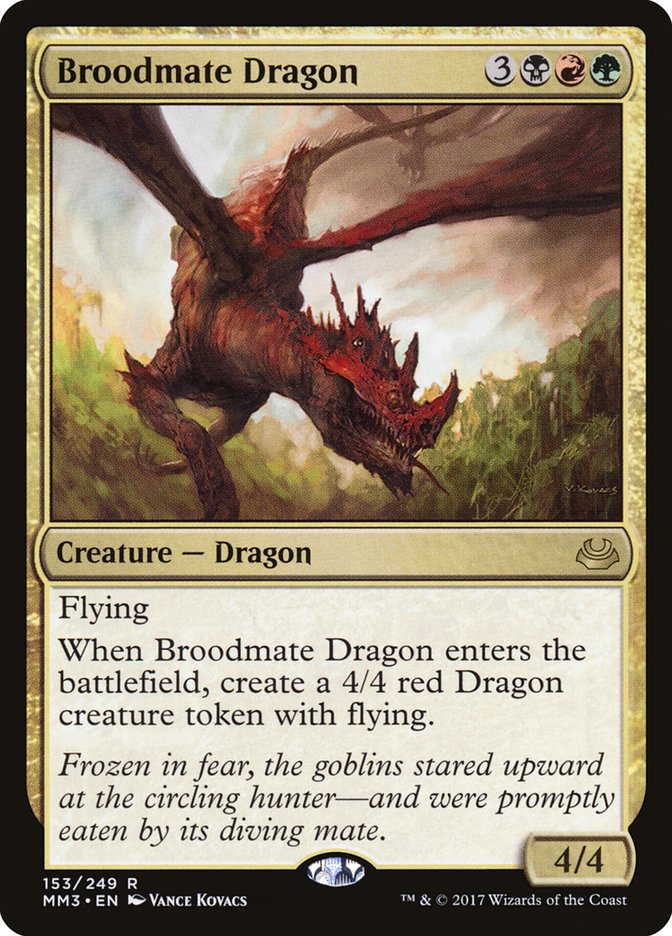 Broodmate Dragon [Modern Masters 2017] - Magic: The Gathering - Card Brawlers | Quebec | Canada |