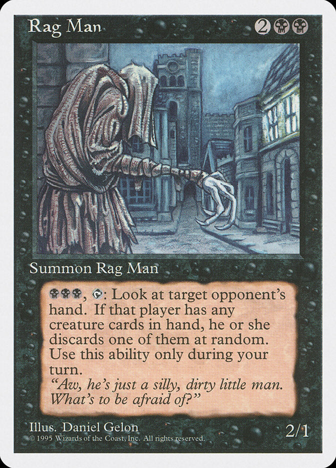 Rag Man [Fourth Edition] - Magic: The Gathering - Card Brawlers | Quebec | Canada |