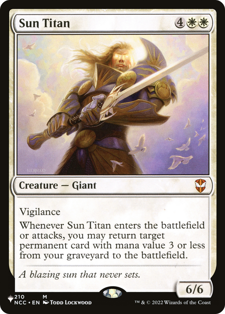 Sun Titan (NCC) [The List] - Magic: The Gathering - Card Brawlers | Quebec | Canada |