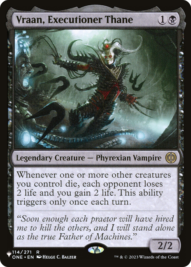 Vraan, Executioner Thane [The List] - Magic: The Gathering - Card Brawlers | Quebec | Canada |