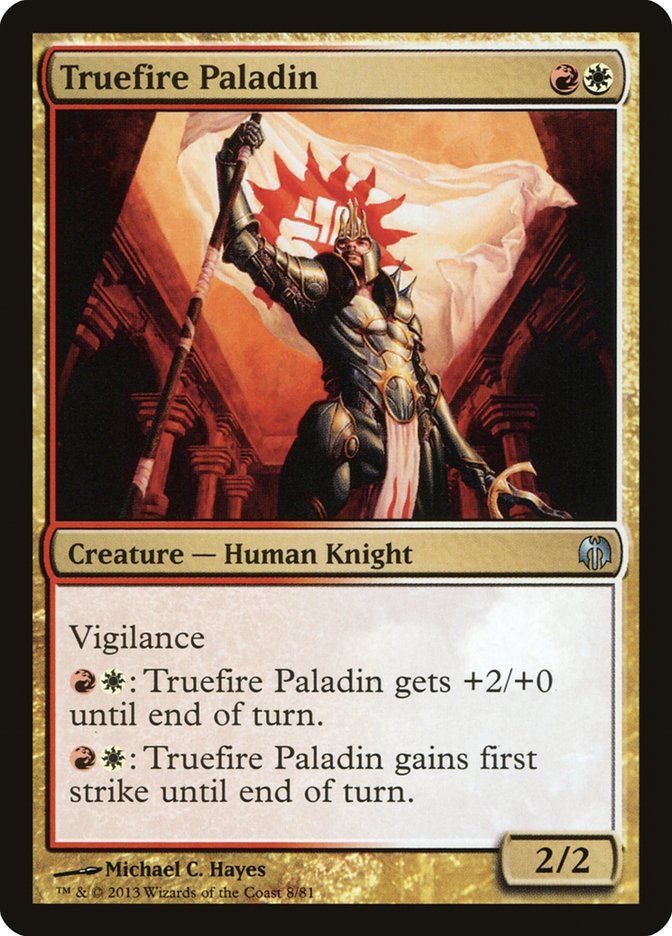 Truefire Paladin [Duel Decks: Heroes vs. Monsters] - Magic: The Gathering - Card Brawlers | Quebec | Canada |