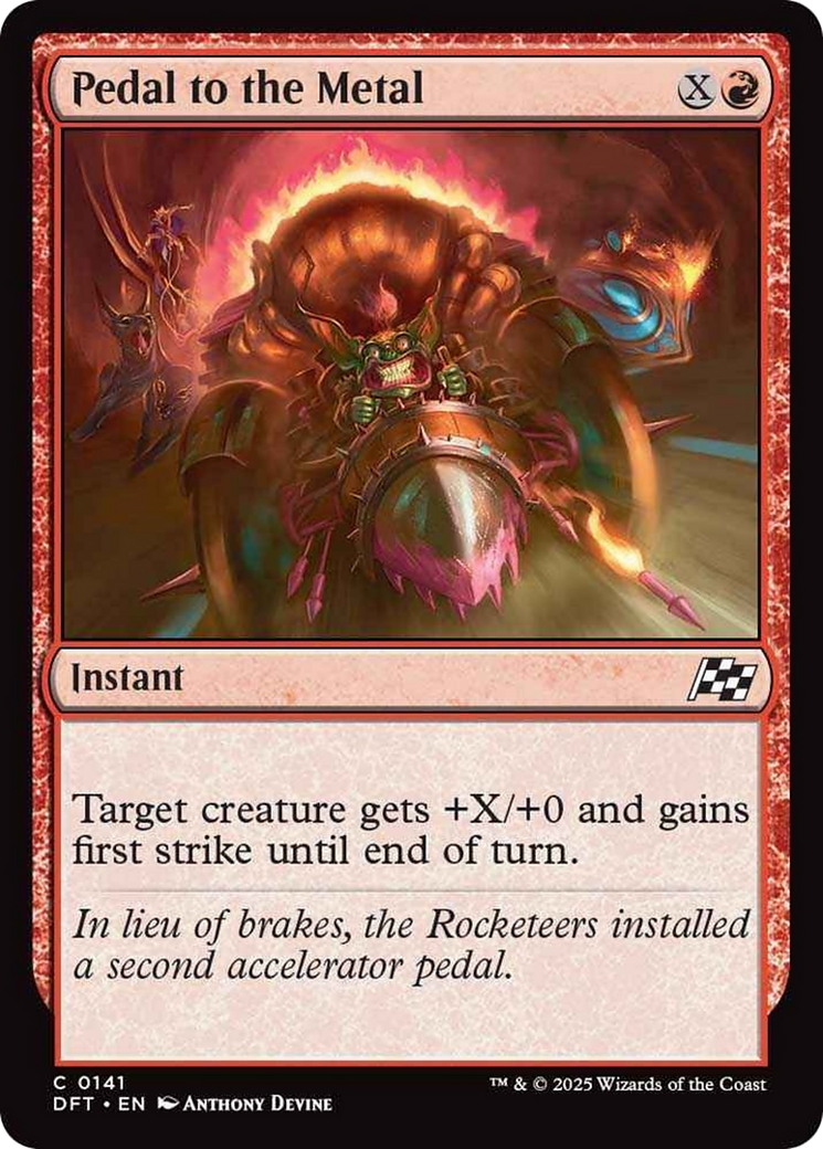 Pedal to the Metal [Aetherdrift] - Magic: The Gathering - Card Brawlers | Quebec | Canada |