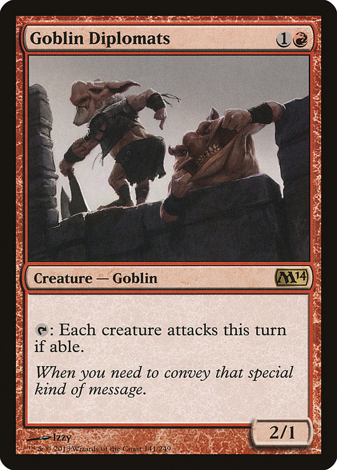 Goblin Diplomats [Magic 2014] - Magic: The Gathering - Card Brawlers | Quebec | Canada |