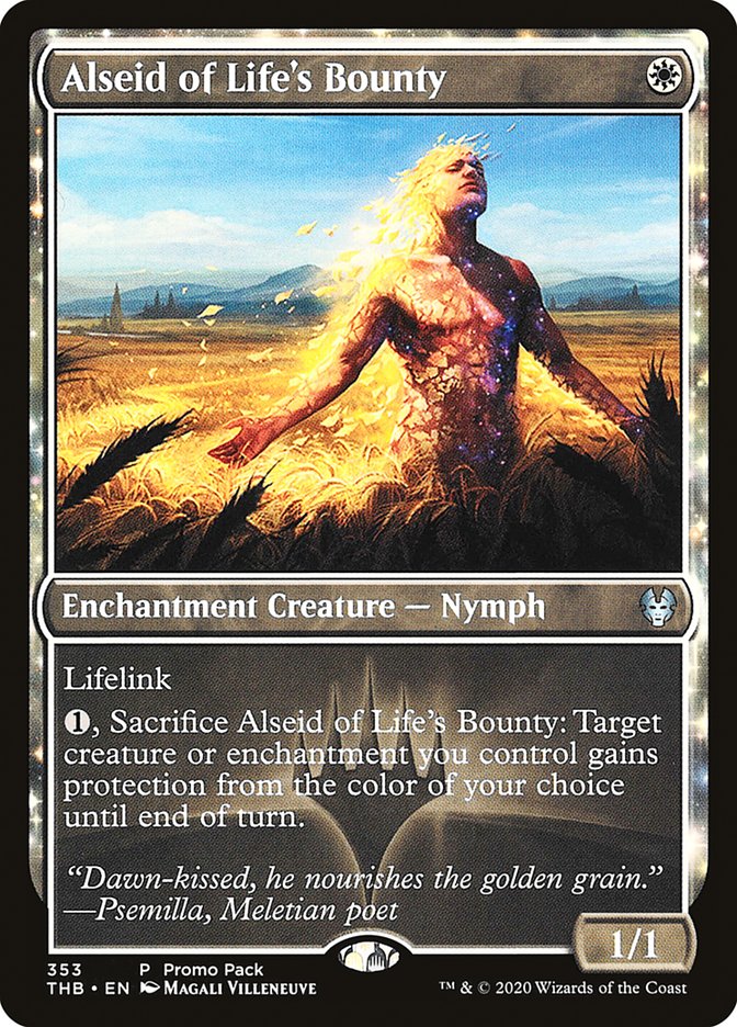 Alseid of Life's Bounty (Promo Pack) [Theros Beyond Death Promos] - Magic: The Gathering - Card Brawlers | Quebec | Canada |