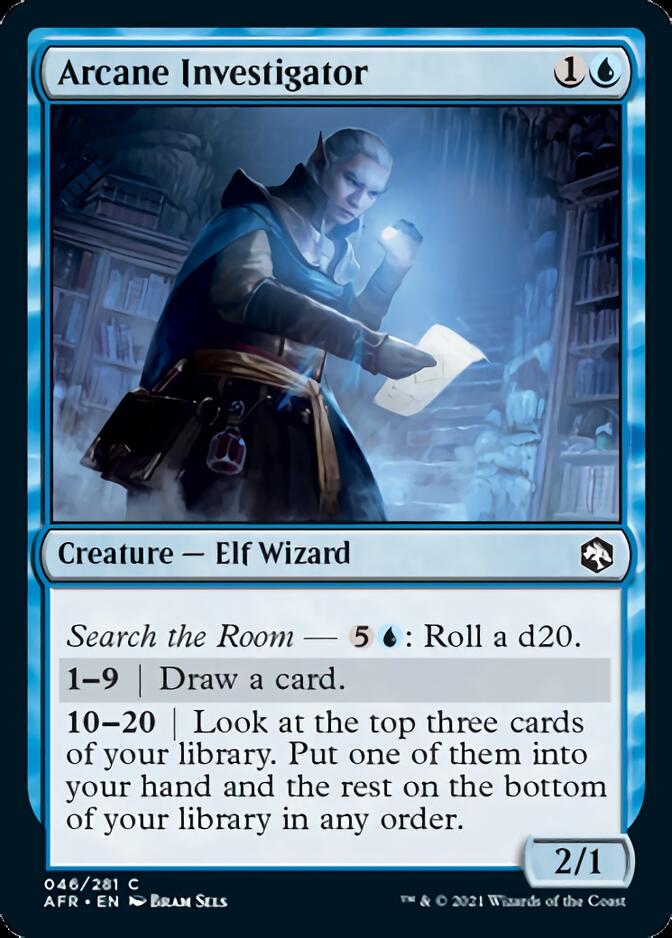 Arcane Investigator [Dungeons & Dragons: Adventures in the Forgotten Realms] - Magic: The Gathering - Card Brawlers | Quebec | Canada |