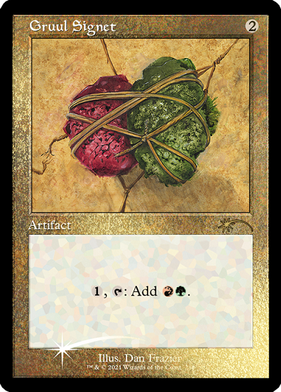 Gruul Signet (Retro) (Foil Etched) [Secret Lair Drop Series] - Magic: The Gathering - Card Brawlers | Quebec | Canada |