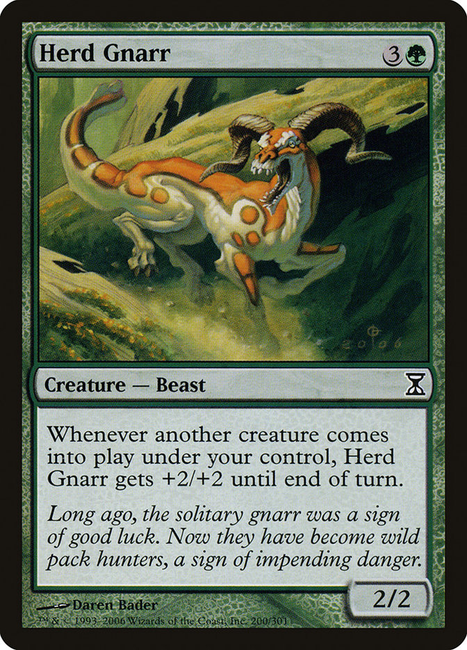 Herd Gnarr [Time Spiral] - Magic: The Gathering - Card Brawlers | Quebec | Canada |