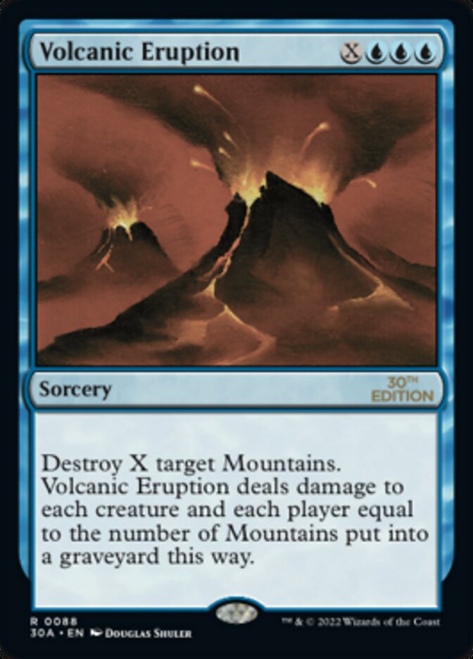 Volcanic Eruption [30th Anniversary Edition] - Magic: The Gathering - Card Brawlers | Quebec | Canada |