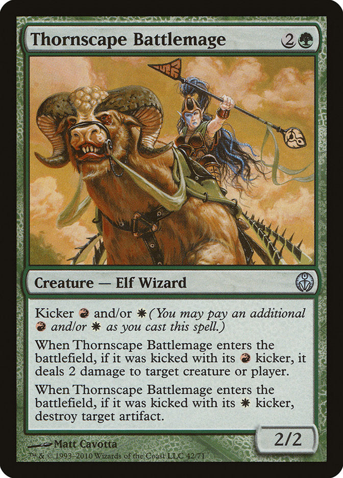 Thornscape Battlemage [Duel Decks: Phyrexia vs. the Coalition] - Magic: The Gathering - Card Brawlers | Quebec | Canada |