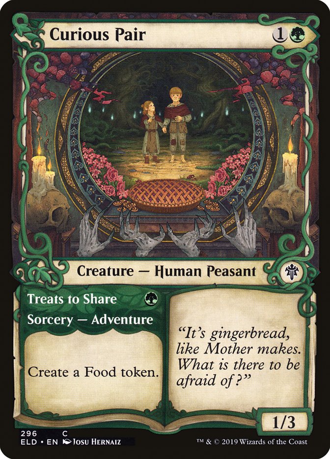 Curious Pair // Treats to Share (Showcase) [Throne of Eldraine] - Magic: The Gathering - Card Brawlers | Quebec | Canada |