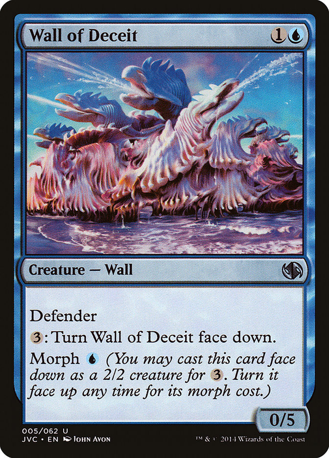 Wall of Deceit [Duel Decks Anthology] - Magic: The Gathering - Card Brawlers | Quebec | Canada |