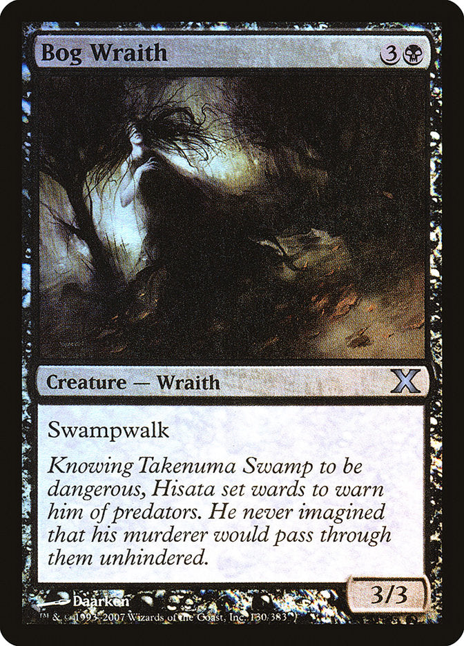 Bog Wraith (Premium Foil) [Tenth Edition] - Magic: The Gathering - Card Brawlers | Quebec | Canada |