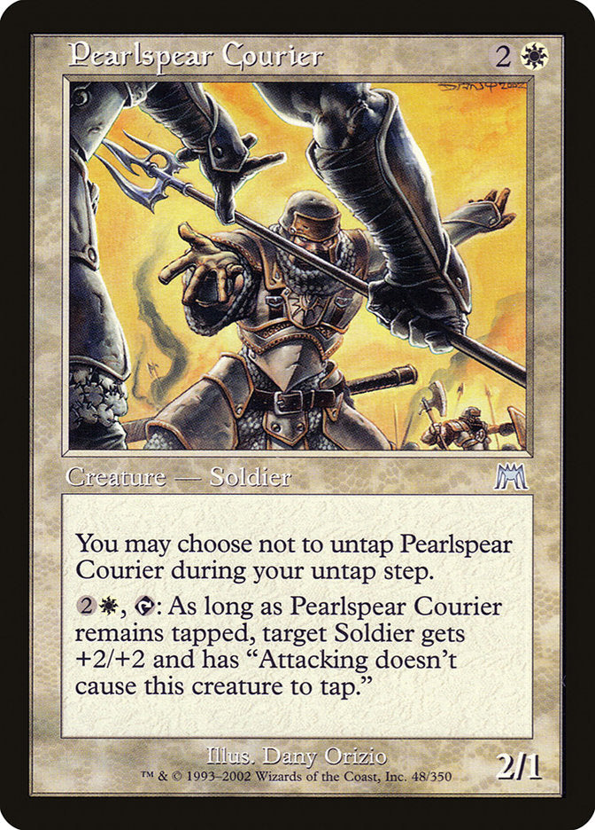 Pearlspear Courier [Onslaught] - Magic: The Gathering - Card Brawlers | Quebec | Canada |