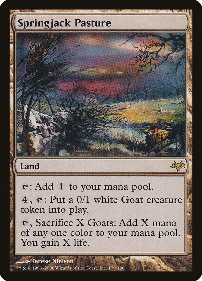 Springjack Pasture [Eventide] - Magic: The Gathering - Card Brawlers | Quebec | Canada |