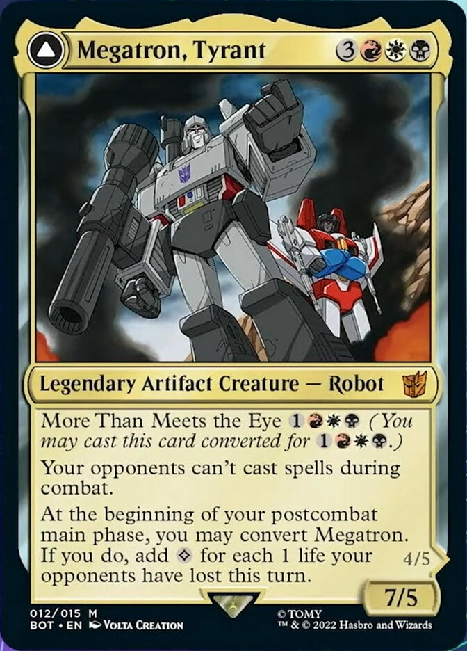 Megatron, Tyrant // Megatron, Destructive Force [Transformers] - Magic: The Gathering - Card Brawlers | Quebec | Canada |