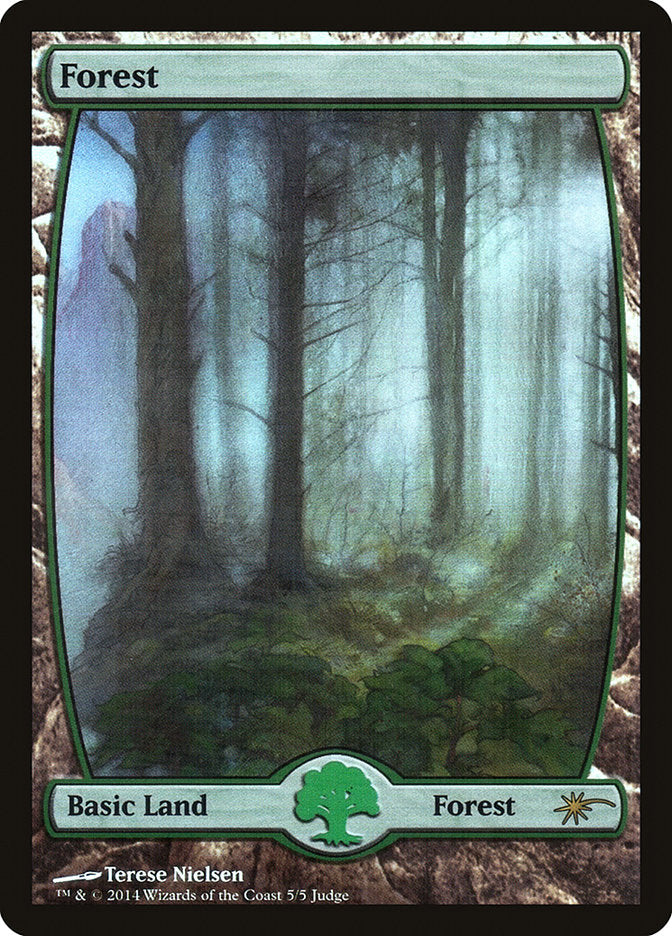 Forest (5★) [Judge Gift Cards 2014] - Magic: The Gathering - Card Brawlers | Quebec | Canada |