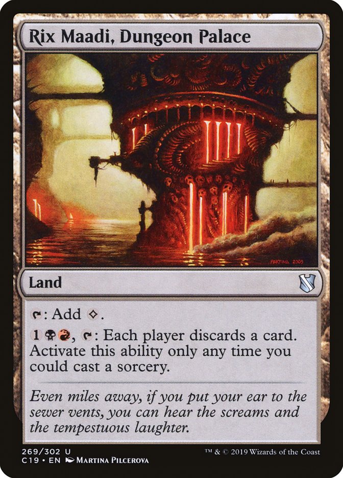 Rix Maadi, Dungeon Palace [Commander 2019] - Magic: The Gathering - Card Brawlers | Quebec | Canada |