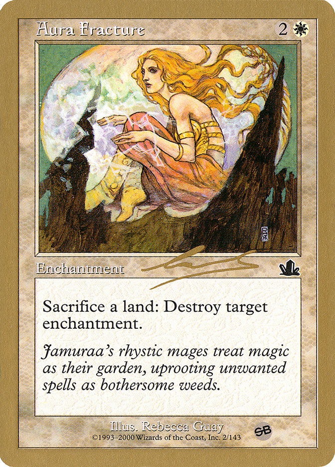 Aura Fracture (Nicolas Labarre) (SB) [World Championship Decks 2000] - Magic: The Gathering - Card Brawlers | Quebec | Canada |