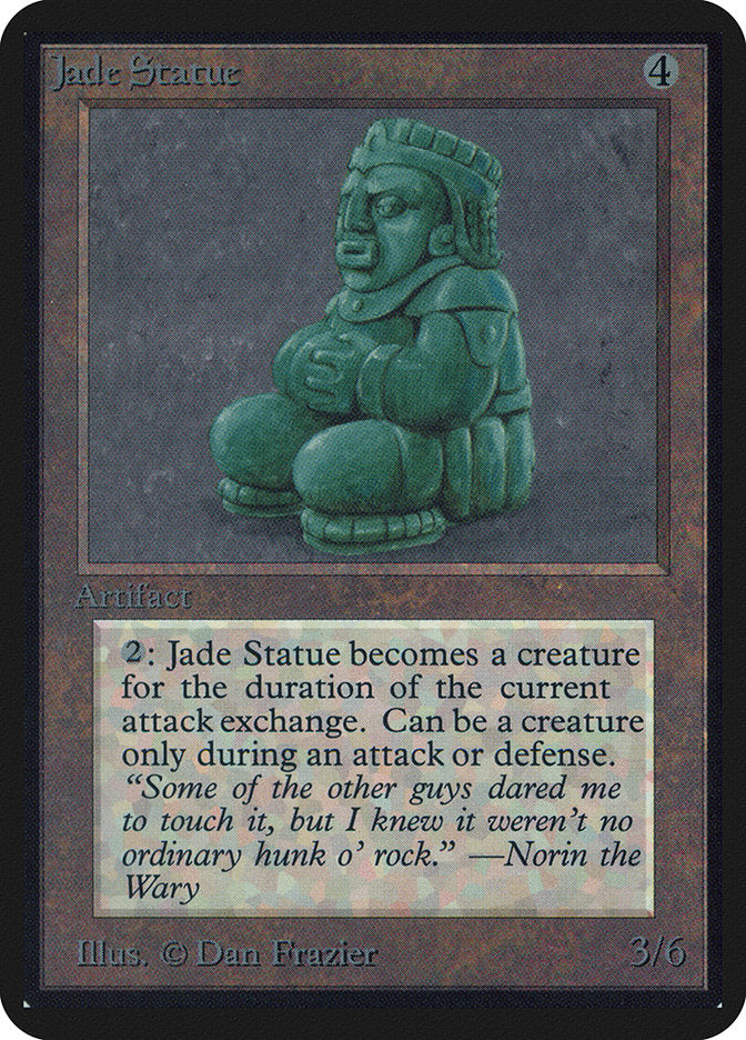 Jade Statue [Alpha Edition] - Magic: The Gathering - Card Brawlers | Quebec | Canada |
