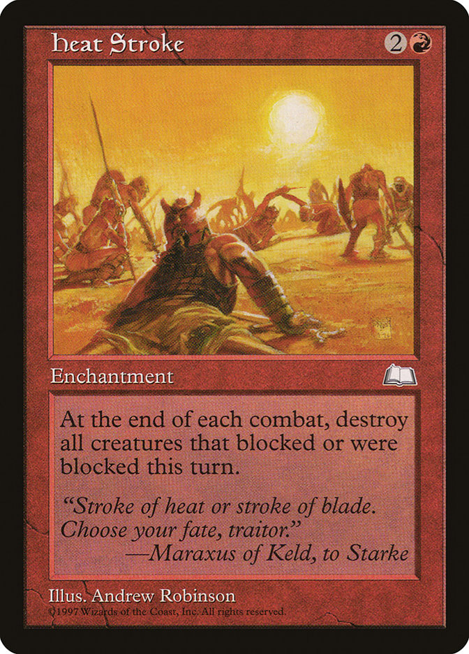 Heat Stroke [Weatherlight] - Magic: The Gathering - Card Brawlers | Quebec | Canada |