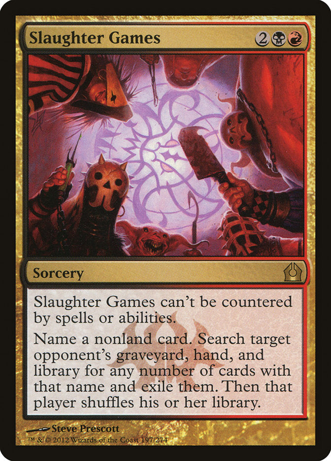 Slaughter Games [Return to Ravnica] - Magic: The Gathering - Card Brawlers | Quebec | Canada |