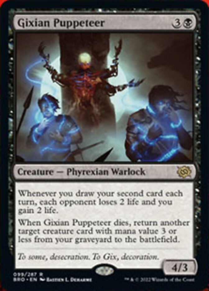 Gixian Puppeteer [The Brothers' War] - Magic: The Gathering - Card Brawlers | Quebec | Canada |