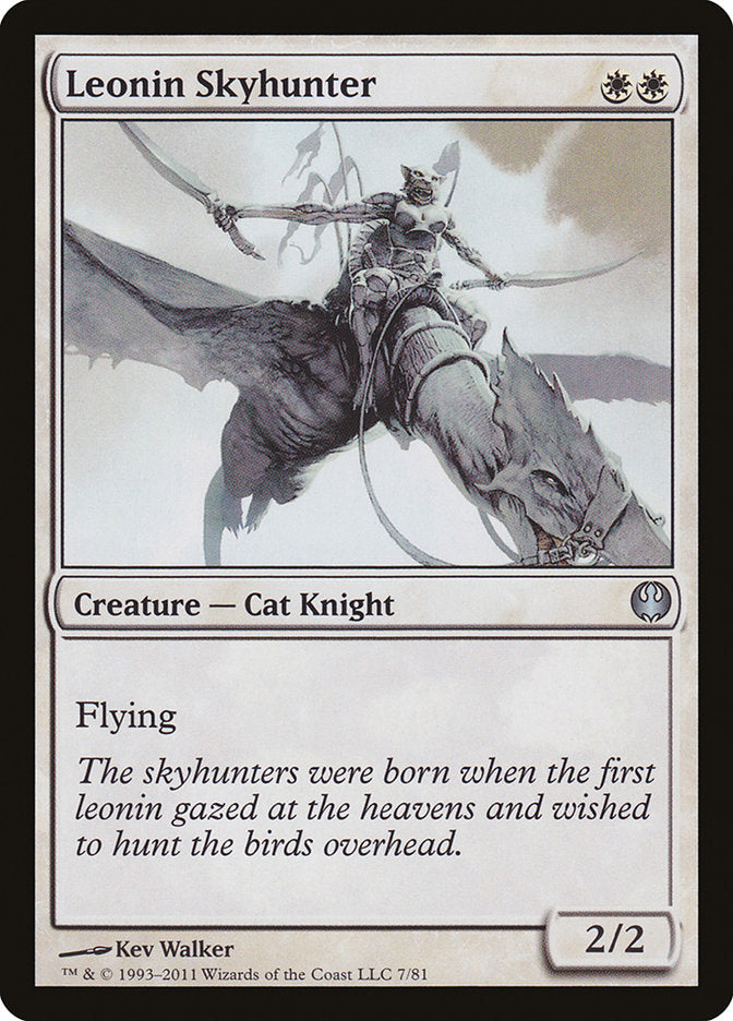 Leonin Skyhunter [Duel Decks: Knights vs. Dragons] - Magic: The Gathering - Card Brawlers | Quebec | Canada |